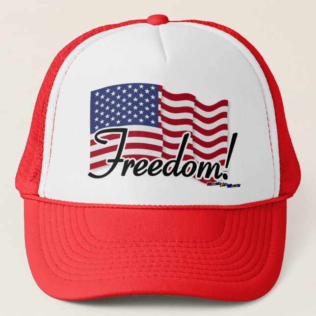 Boné Bandeira Americana - Liberdade! (Frente)