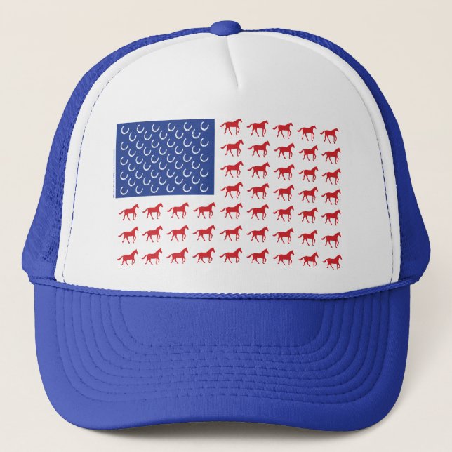 Boné Bandeira Americana Patriótica (Frente)