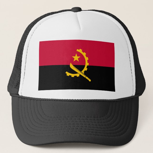 Boné Bandeira Angola (Frente)
