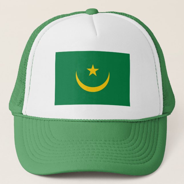 Boné Bandeira Antiga da Mauritânia (Frente)