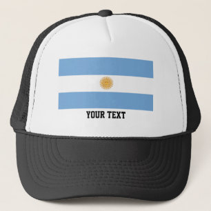 Boné bandeira argentina