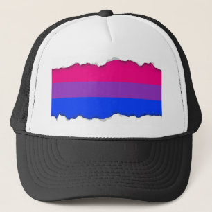 Boné Bandeira bissexual do orgulho