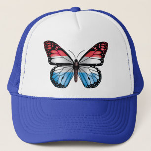 Boné Bandeira-borboleta-luxemburguesa