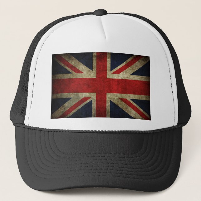 Boné Bandeira britânica antiga Reino Unido de Union (Frente)