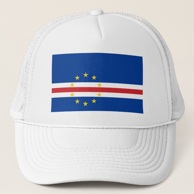 Boné Bandeira Cabo Verde (Frente)