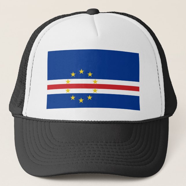 Boné Bandeira Cabo Verde (Frente)