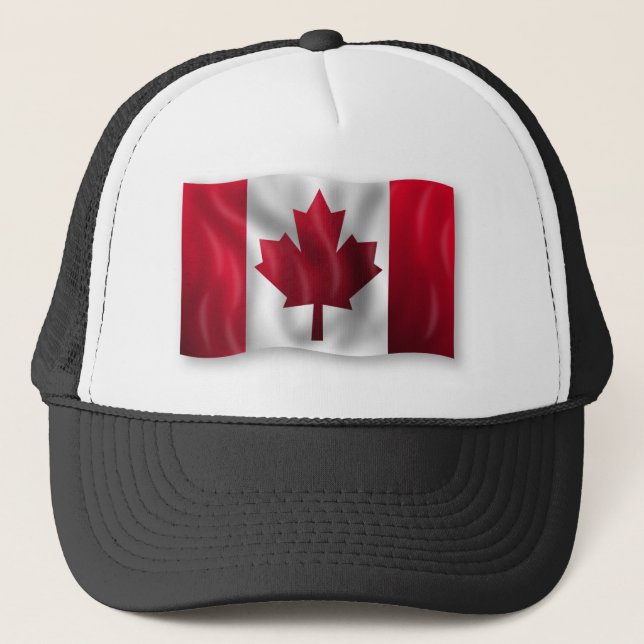 Boné Bandeira canadense (Frente)