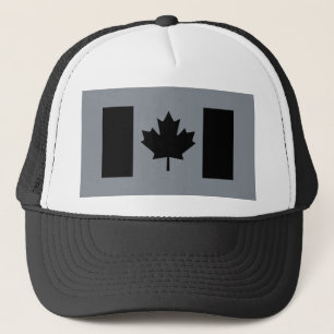 Boné Bandeira canadense no estilo preto