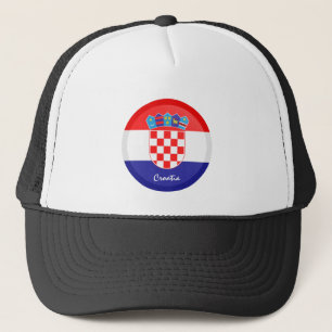 Boné Bandeira croata e fãs desportivos