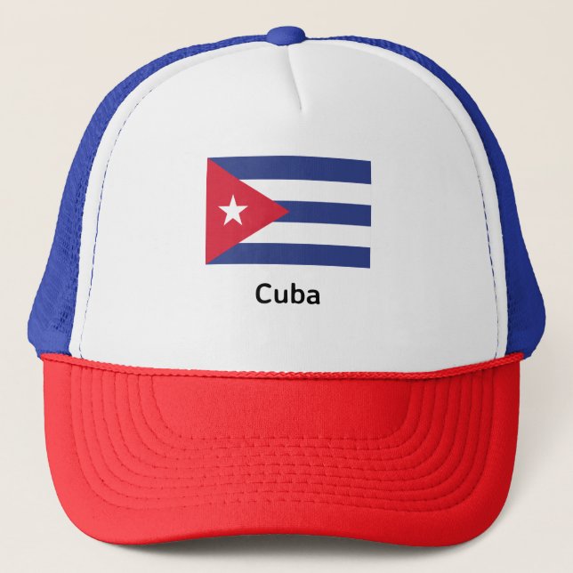 Boné Bandeira Cuba (Frente)