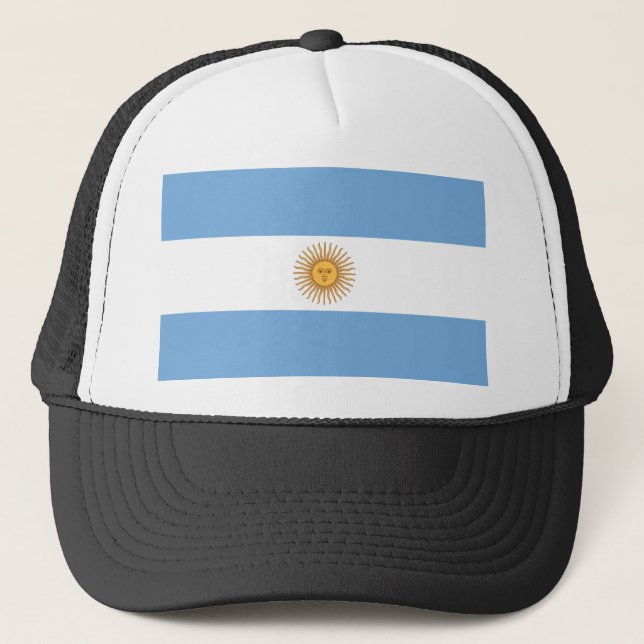 Boné Bandeira da Argentina (Frente)