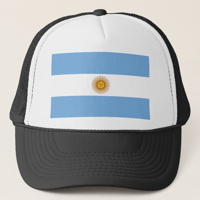 Boné Bandeira da Argentina (Frente)