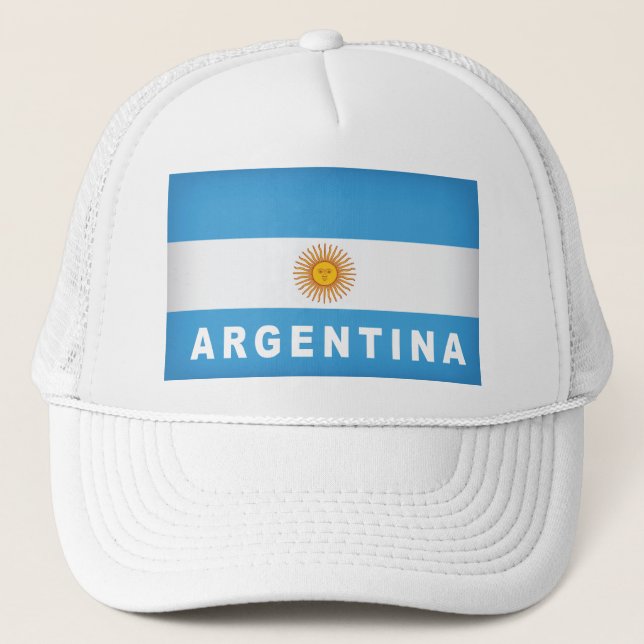 Boné Bandeira da Argentina (Frente)
