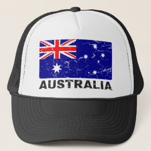 Boné Bandeira da Austrália Vintage
