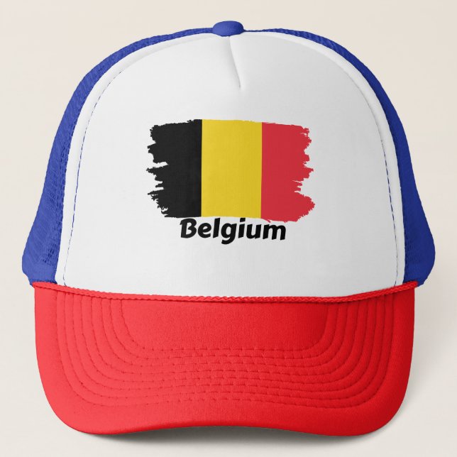 Boné Bandeira da Bélgica (Frente)