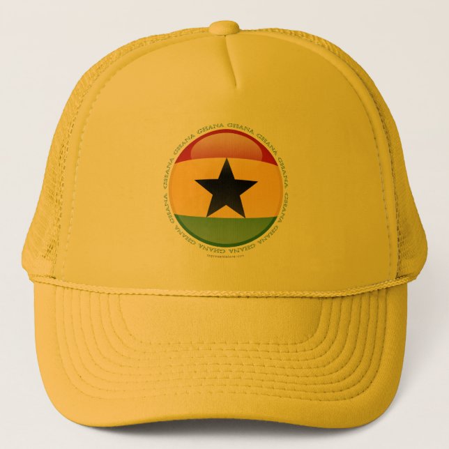Boné Bandeira da bolha de Ghana (Frente)