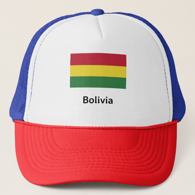 Boné Bandeira da Bolívia (Frente)