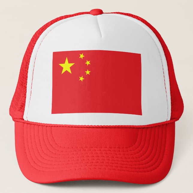 Boné Bandeira da China (Frente)