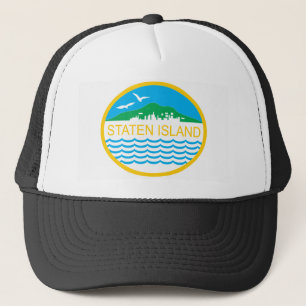 Boné Bandeira da cidade de Staten Island
