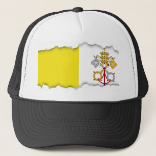 Boné Bandeira da Cidade do Vaticano
