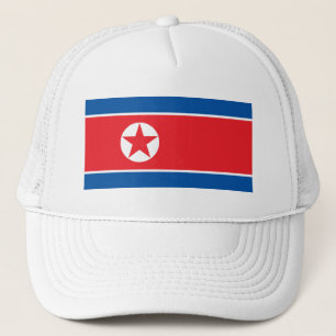 Boné Bandeira da Coreia do Norte