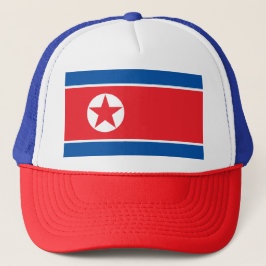 Boné Bandeira da Coreia do Norte