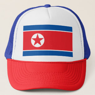 Boné Bandeira da Coreia do Norte