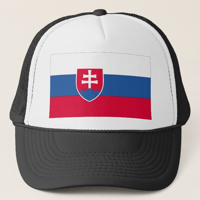 Boné Bandeira da Eslováquia (Frente)