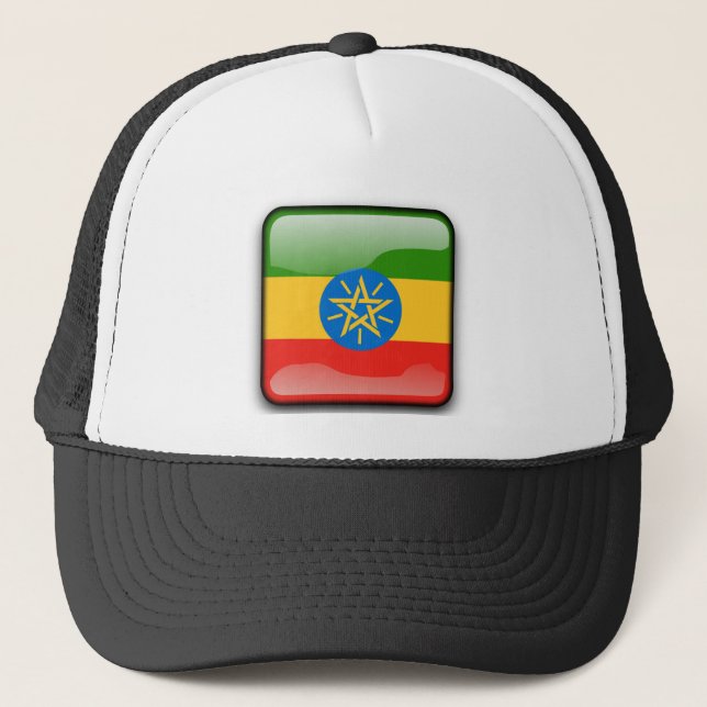 Boné Bandeira da Etiópia (Frente)