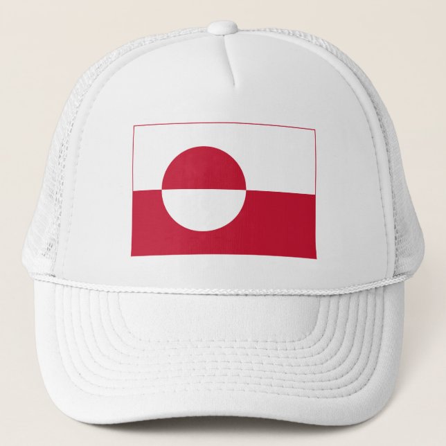 Boné Bandeira da Gronelândia (Frente)