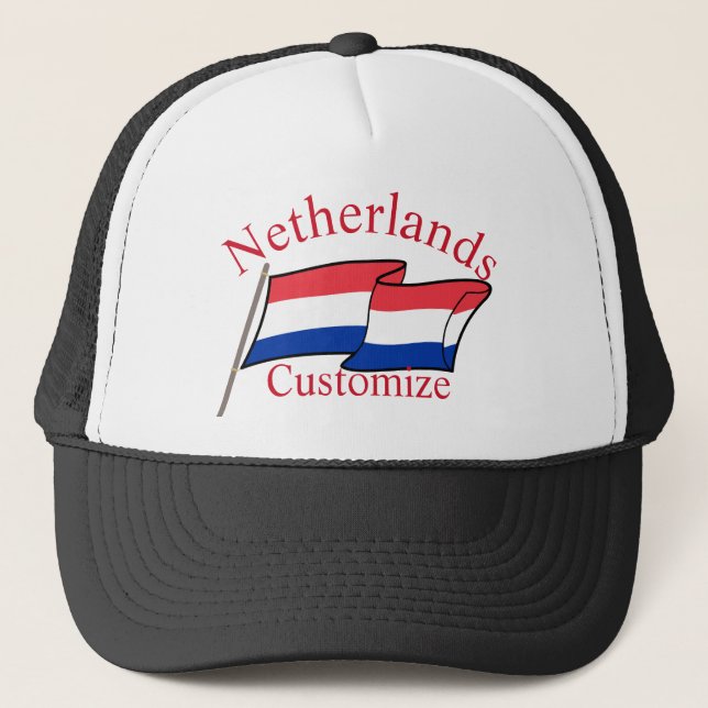 Boné Bandeira da Holanda Thunder_Cove (Frente)