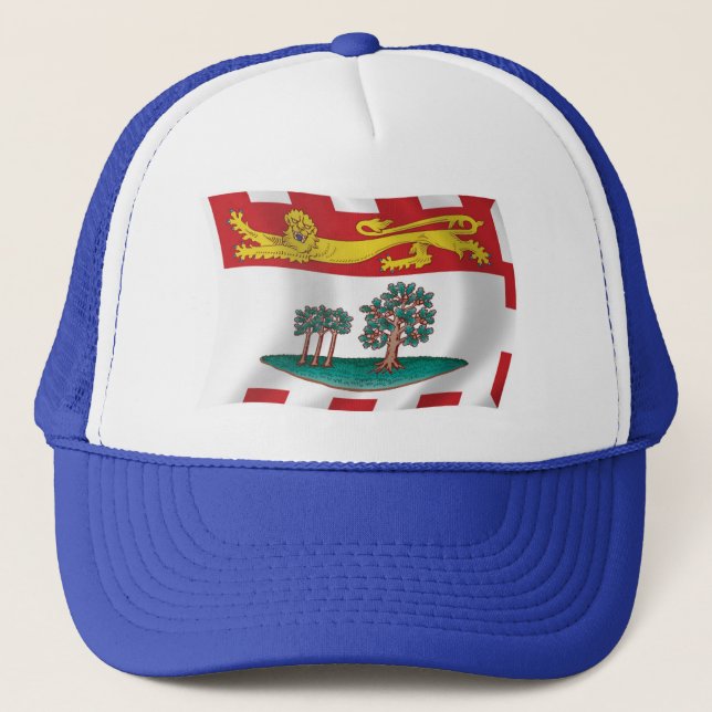 Boné Bandeira da Ilha do Príncipe Eduardo Chapéu (Frente)