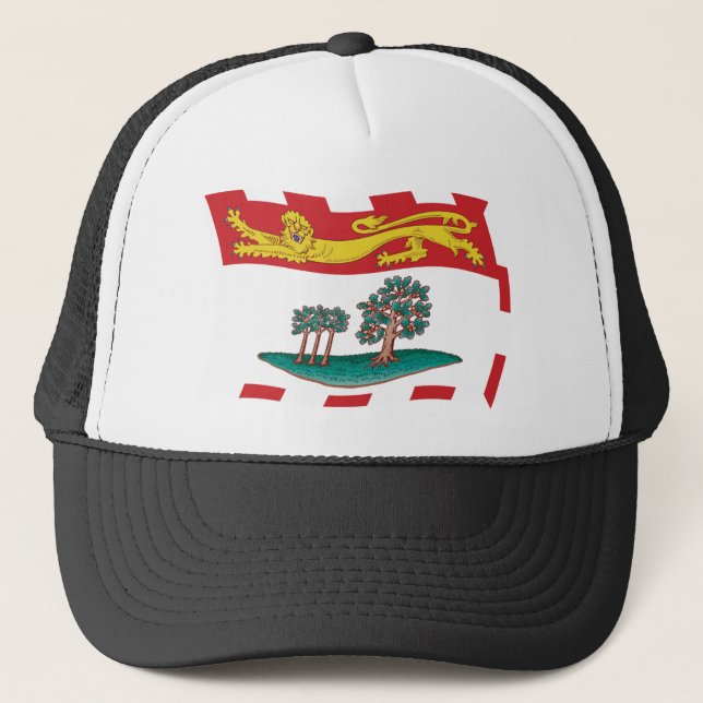 Boné Bandeira da Ilha do Príncipe Eduardo Chapéu (Frente)