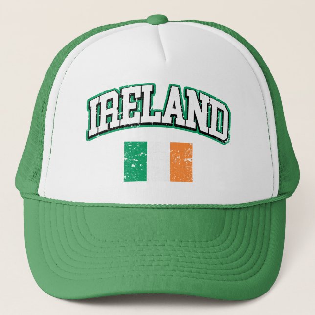 Boné Bandeira da Irlanda (Frente)