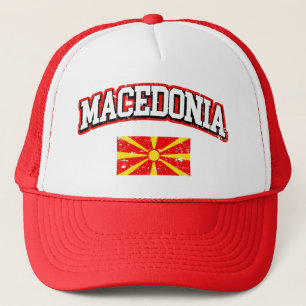 Boné Bandeira da Macedônia