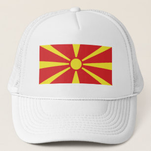 Boné Bandeira da Macedônia do Norte