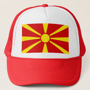 Boné Bandeira da Macedônia do Norte