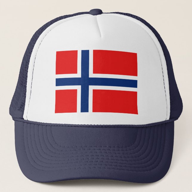 Boné Bandeira da Noruega (Frente)