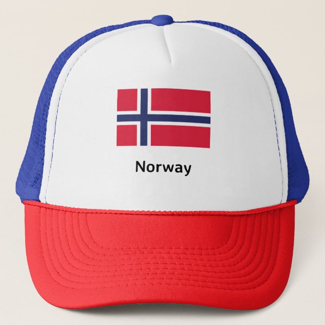 Boné Bandeira da Noruega (Frente)
