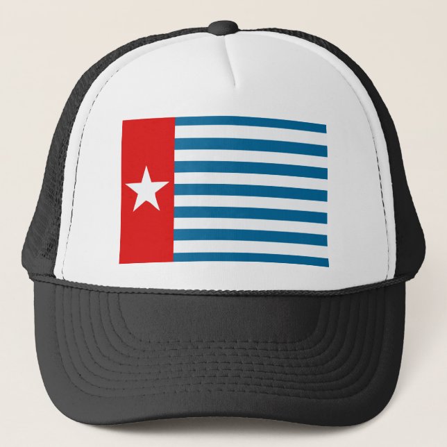 Boné Bandeira da Papua Ocidental / Estrela da Manhã (Frente)