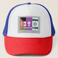 Bandeira da Paz em Jerusalém