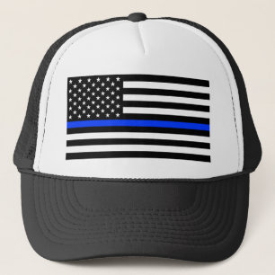 Boné Bandeira da Polícia Thin Blue Line