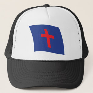 Boné Bandeira da Religião Cristã Chapéu