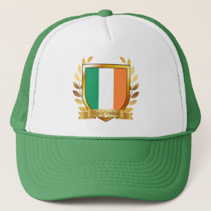 Boné Bandeira da República da Irlanda Escudo