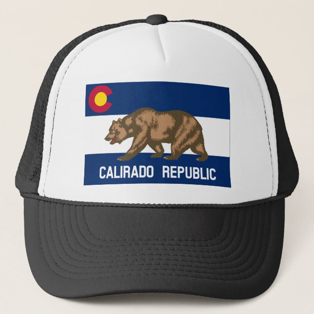 Boné Bandeira da república de Calirado (Frente)