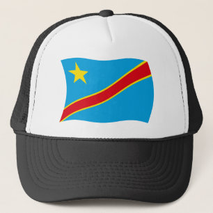 Boné Bandeira da República Democrática do Congo Chapéu
