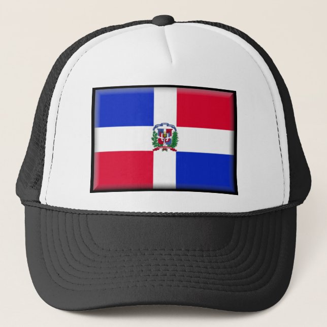 Boné Bandeira da República Dominicana (Frente)