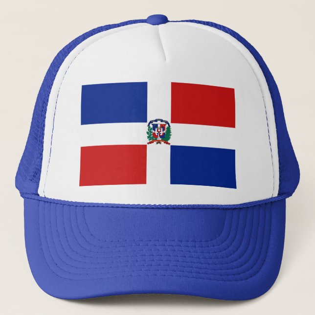 Boné Bandeira da República Dominicana (Frente)