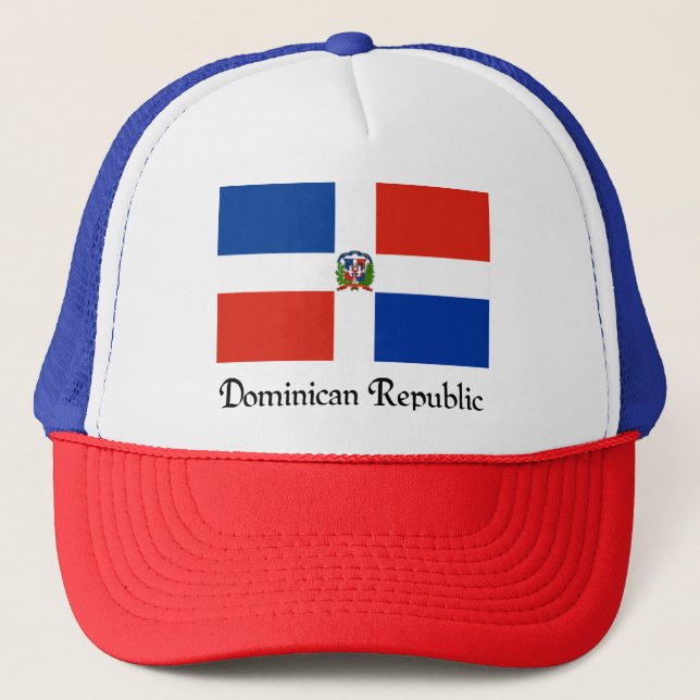 Boné Bandeira da República Dominicana (Frente)