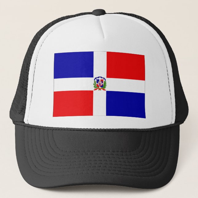 Boné Bandeira da República Dominicana (Frente)